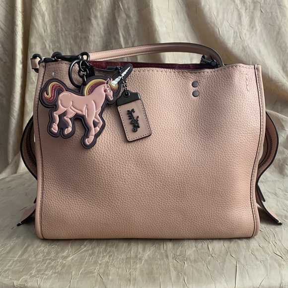 Coach Handbags - Coach Rogue 30 in Nude Pink
